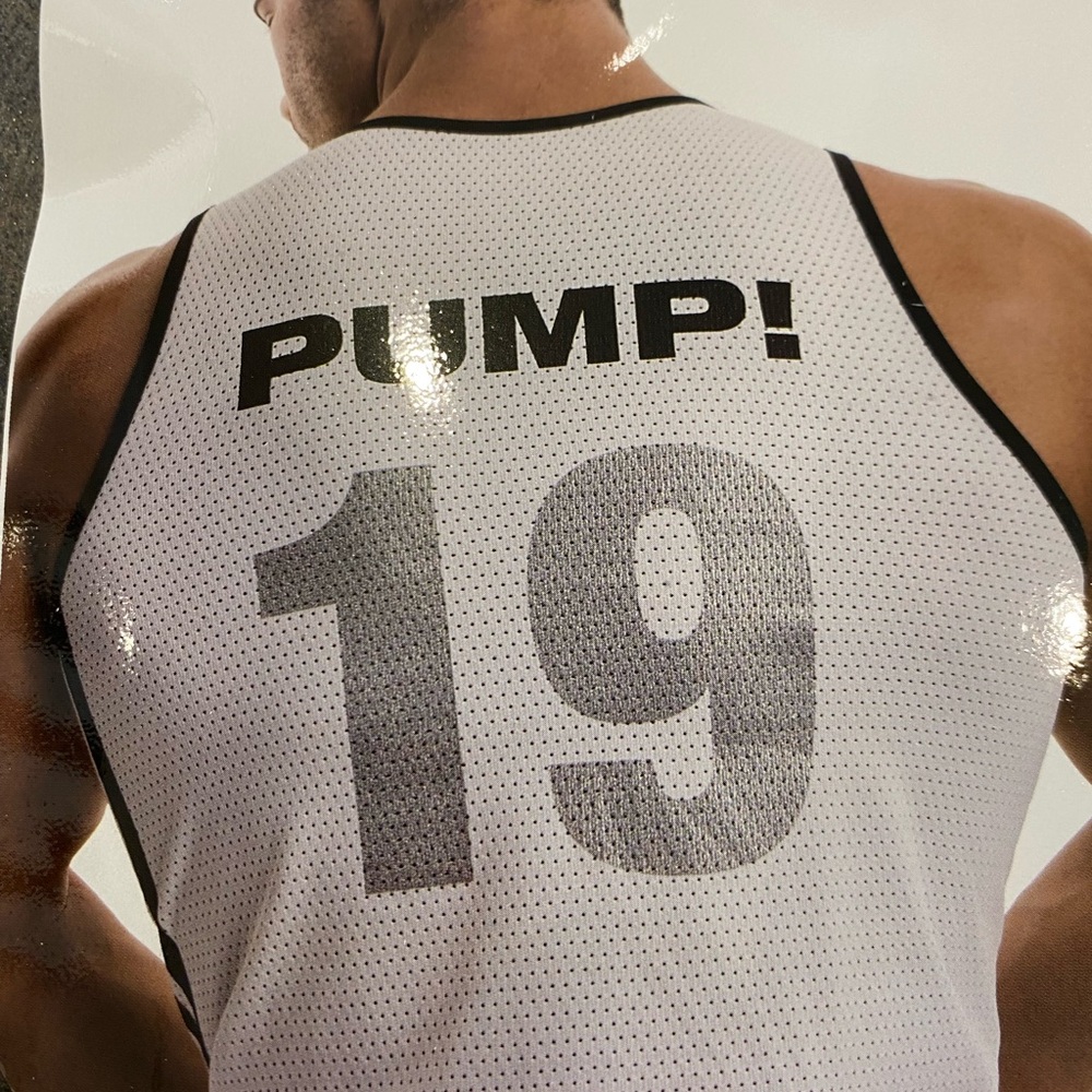 NWT Mens Pump Underwear Tank. Color White Size Small